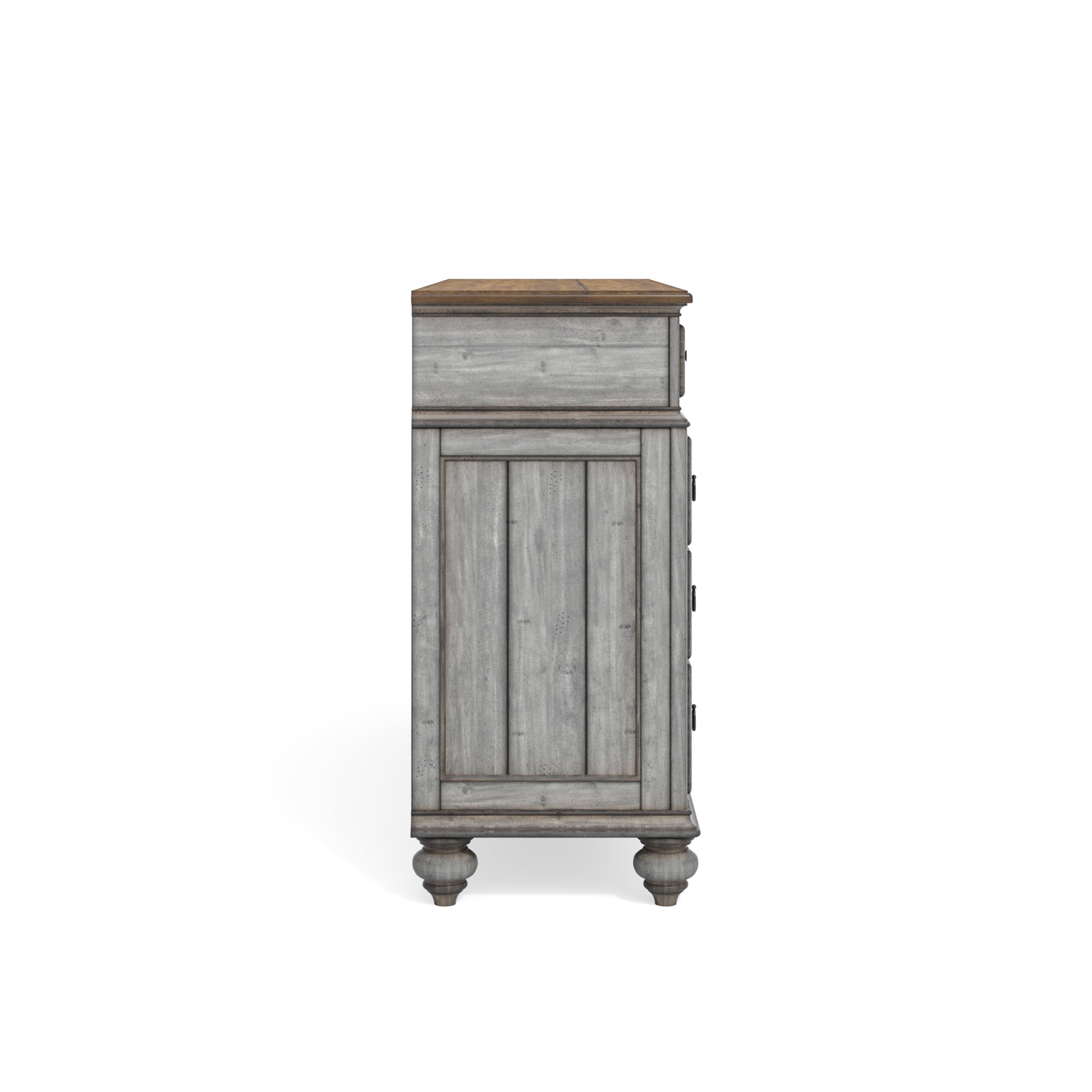 sinclair grey dresser Aspenhome Sinclair Credenza Desk
