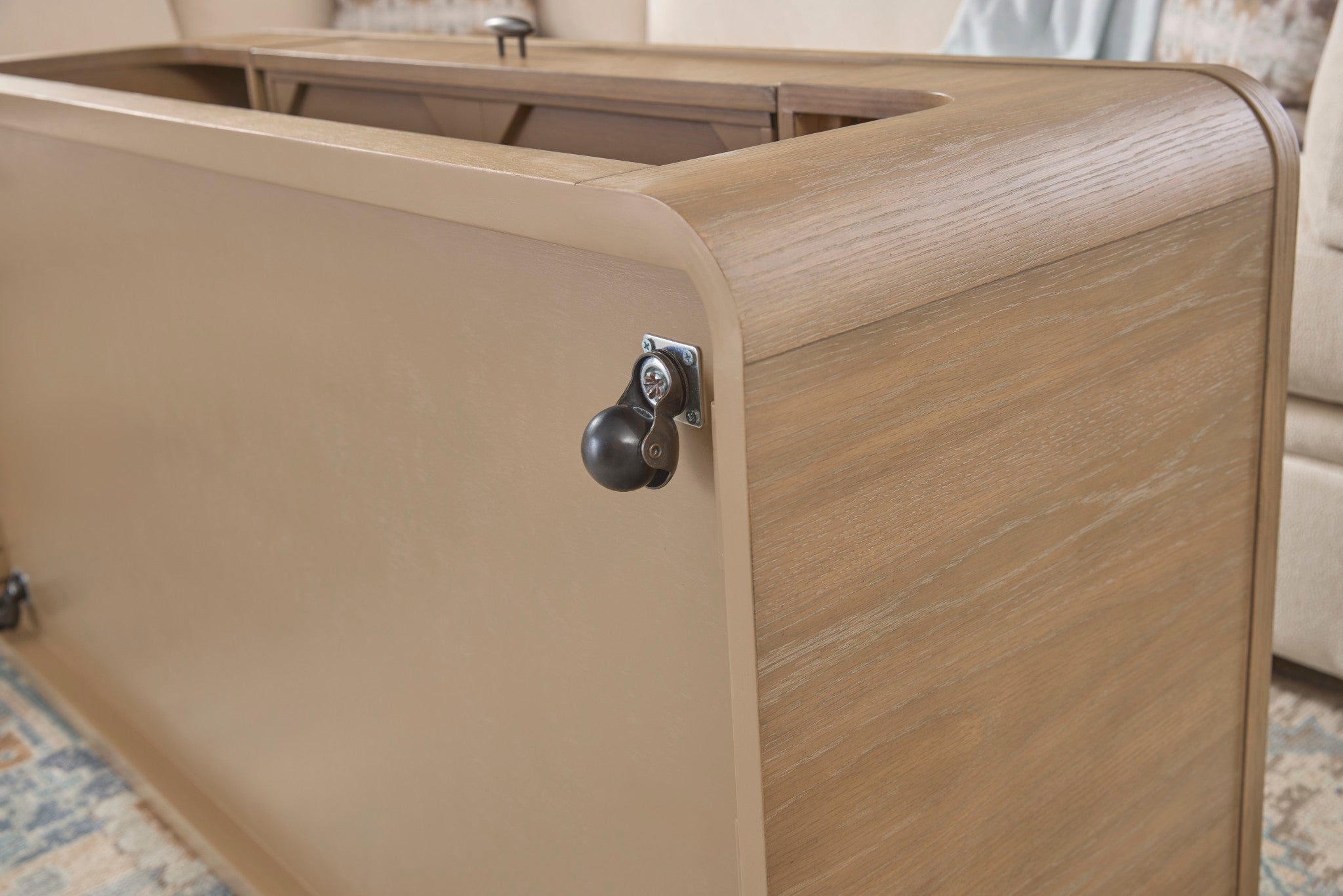 Normandy Brown Rectangular Coffee Table