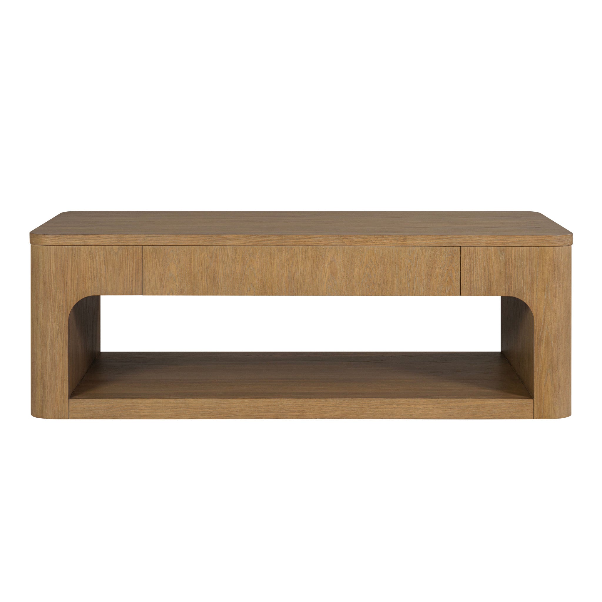 Normandy Brown Rectangular Coffee Table