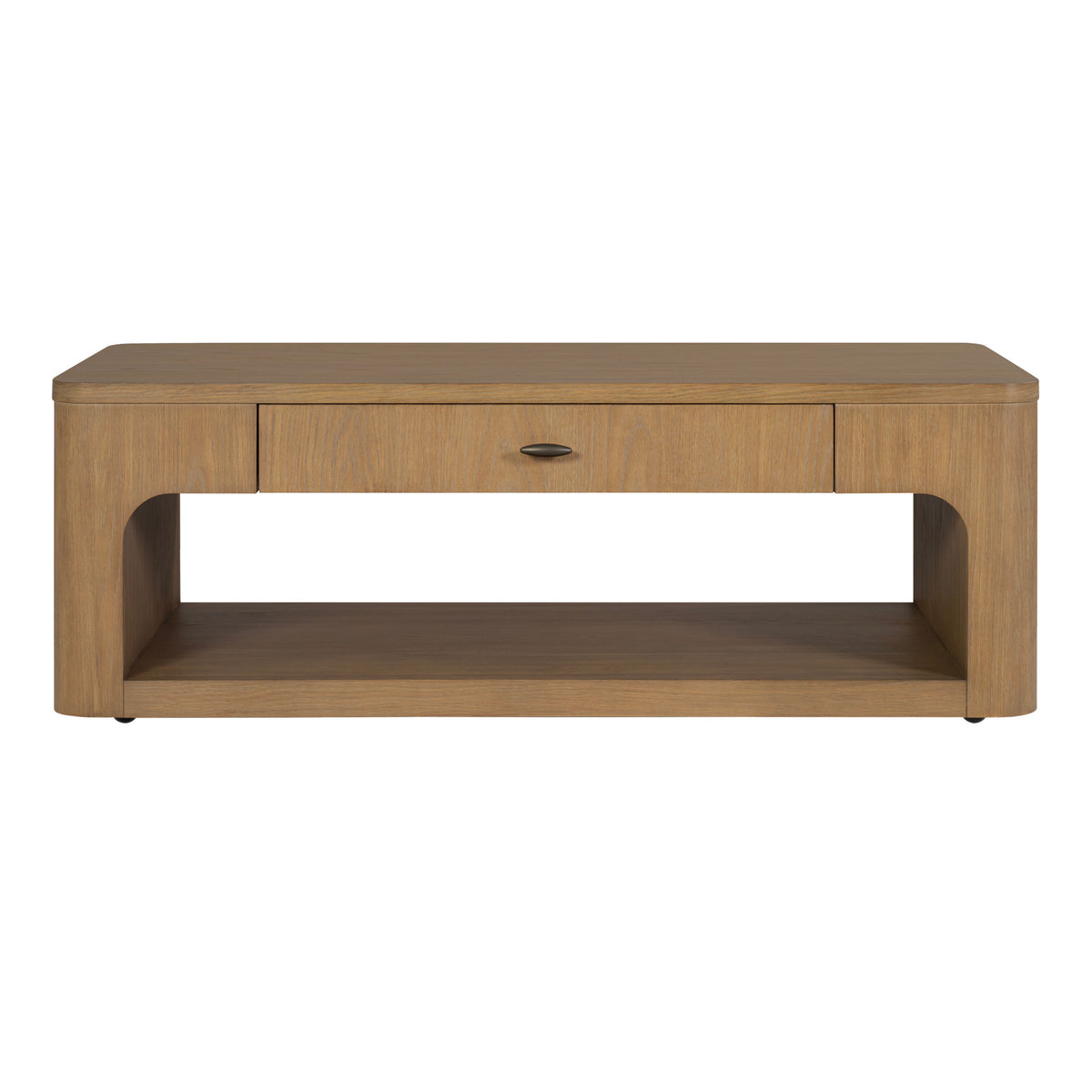 Normandy Brown Rectangular Coffee Table