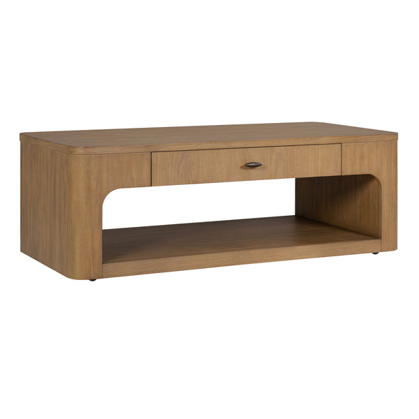 Normandy Brown Rectangular Coffee Table