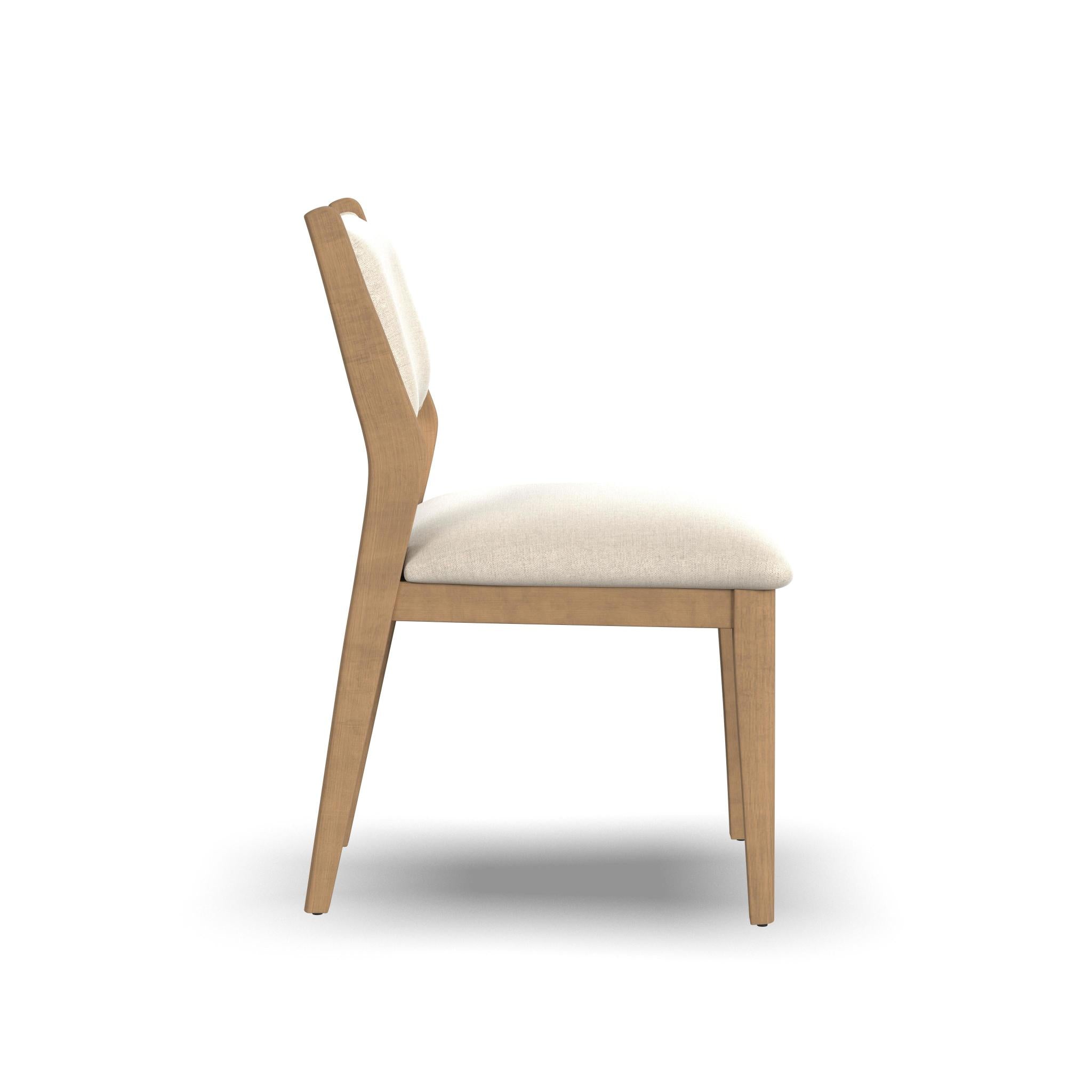 Normandy Pair of Upholstered Dining Chairs