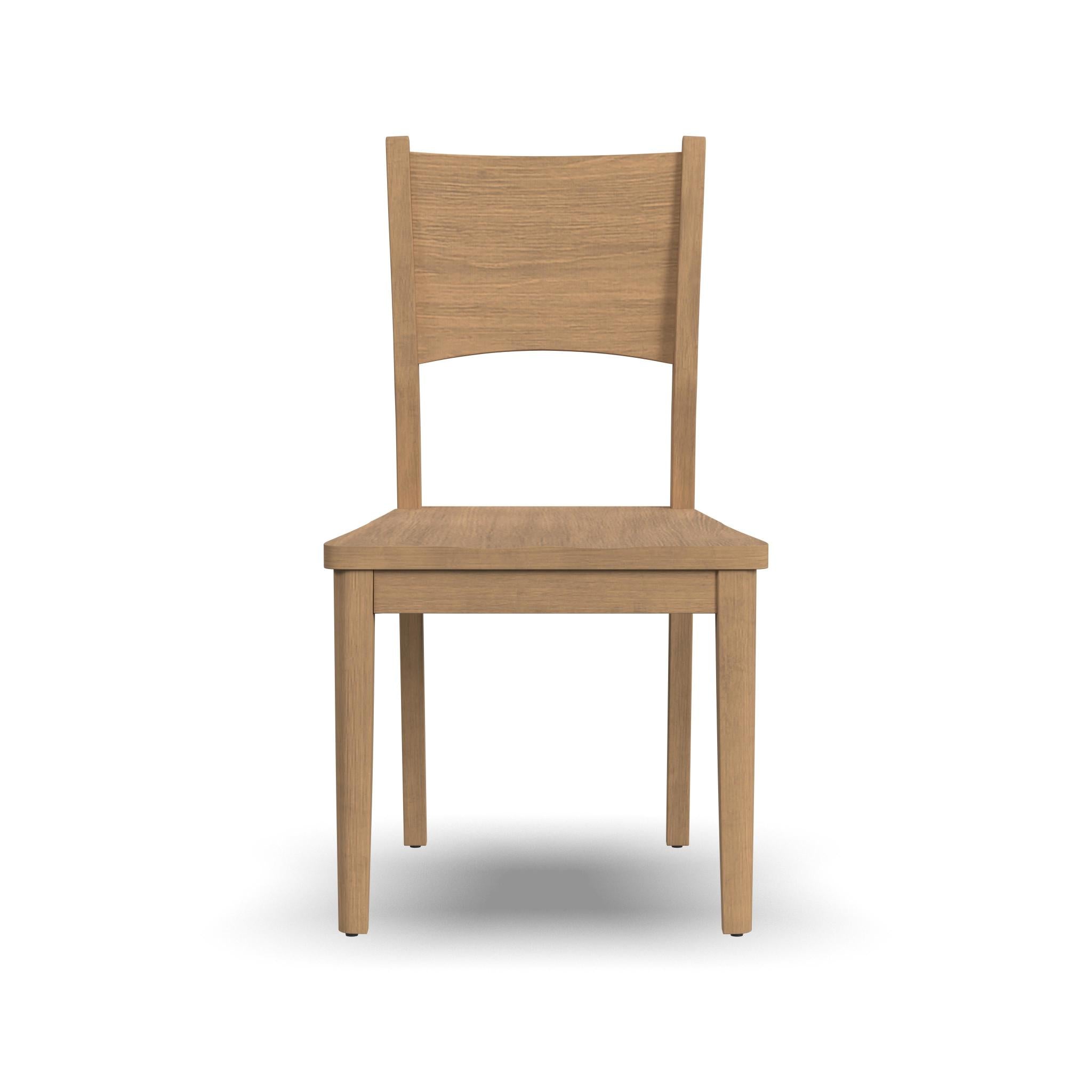 Normandy Pair of Wood Dining Chairs