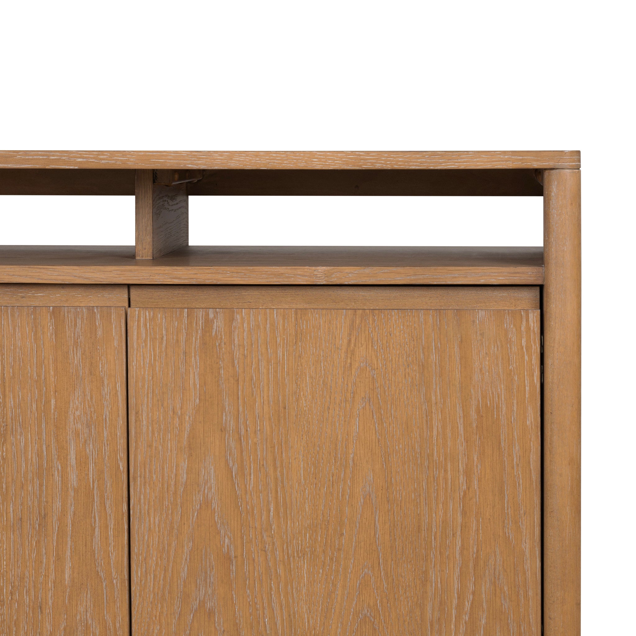 Millwork Brown Large Entertainment Base