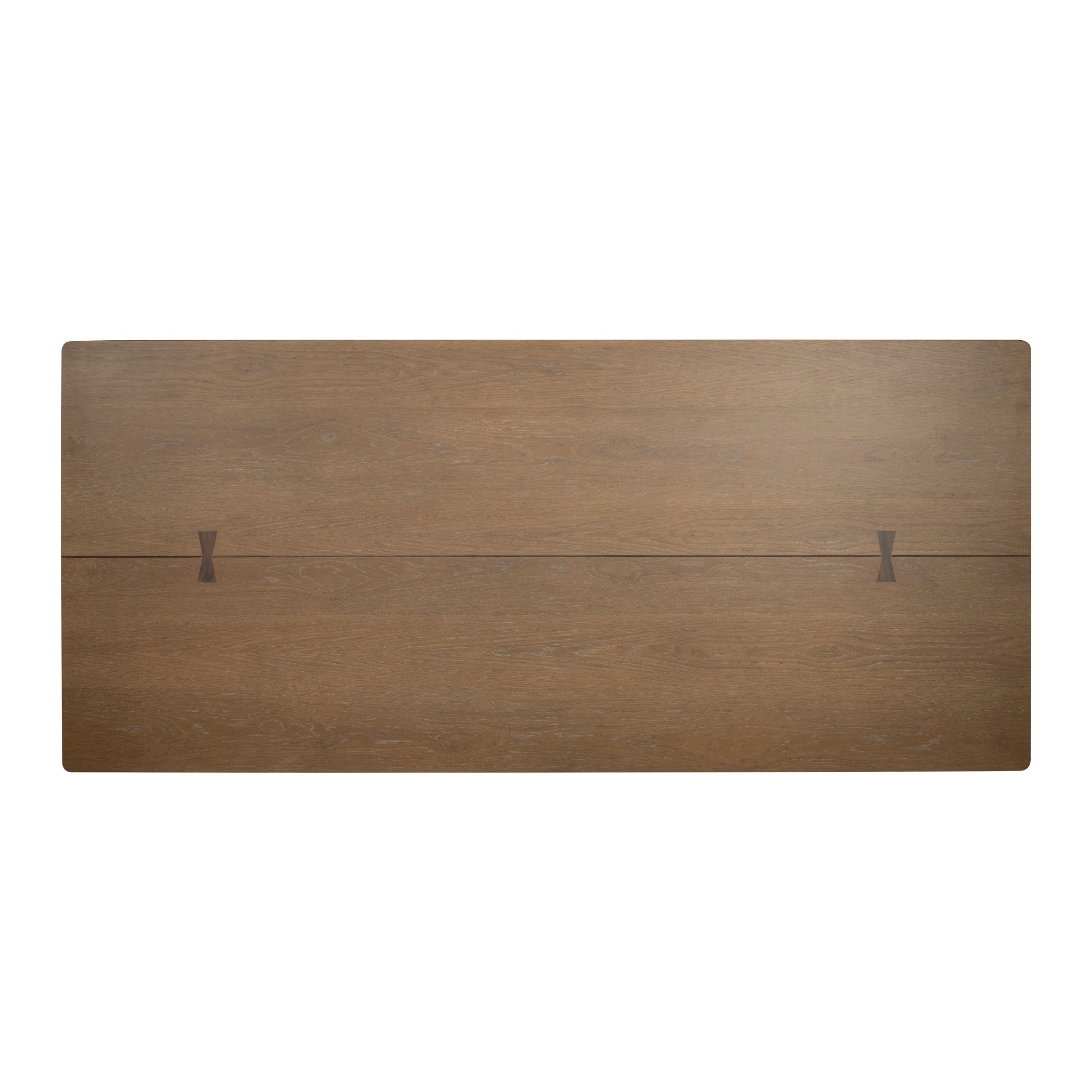 Millwork Brown Rectangular Dining Table