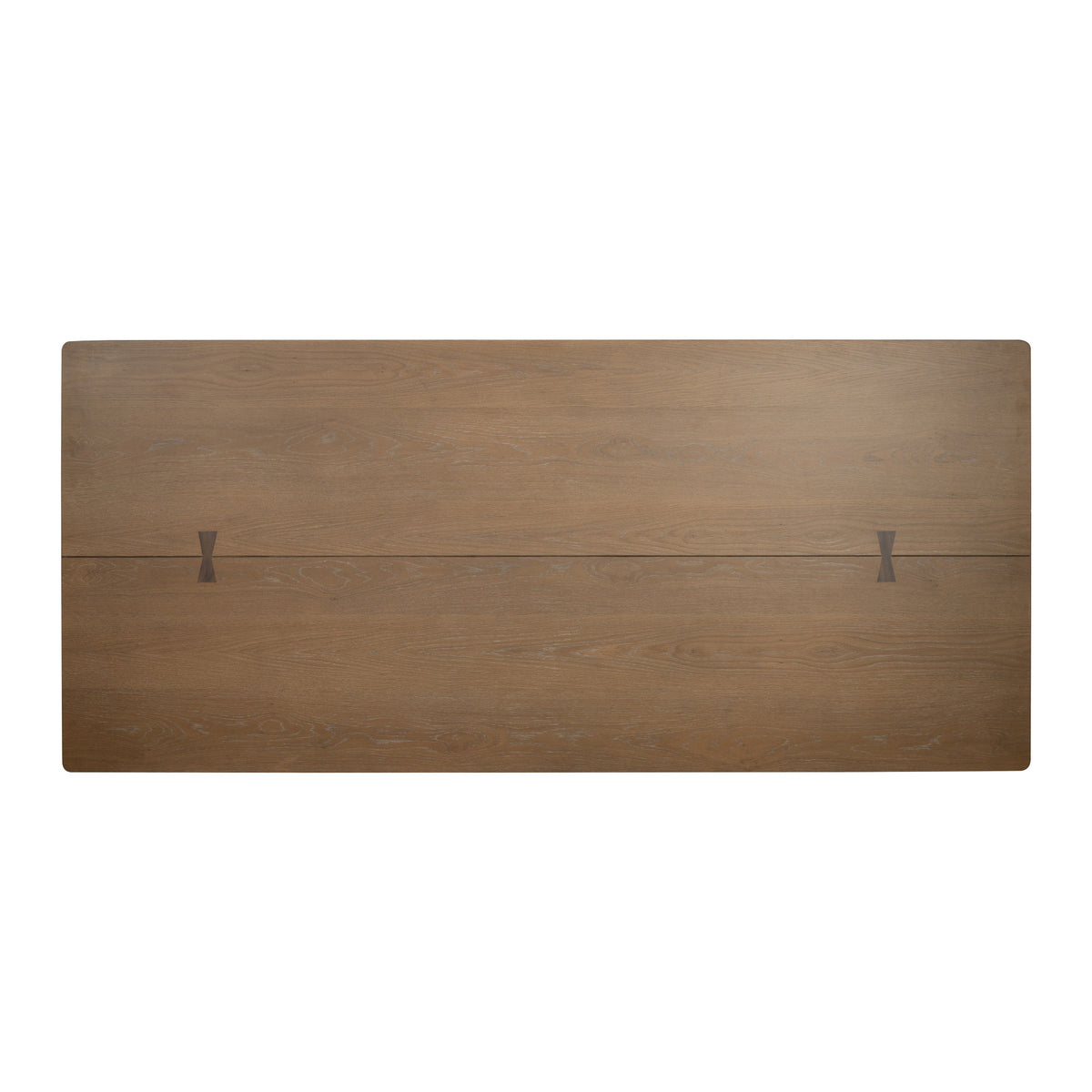 Millwork Brown Rectangular Dining Table