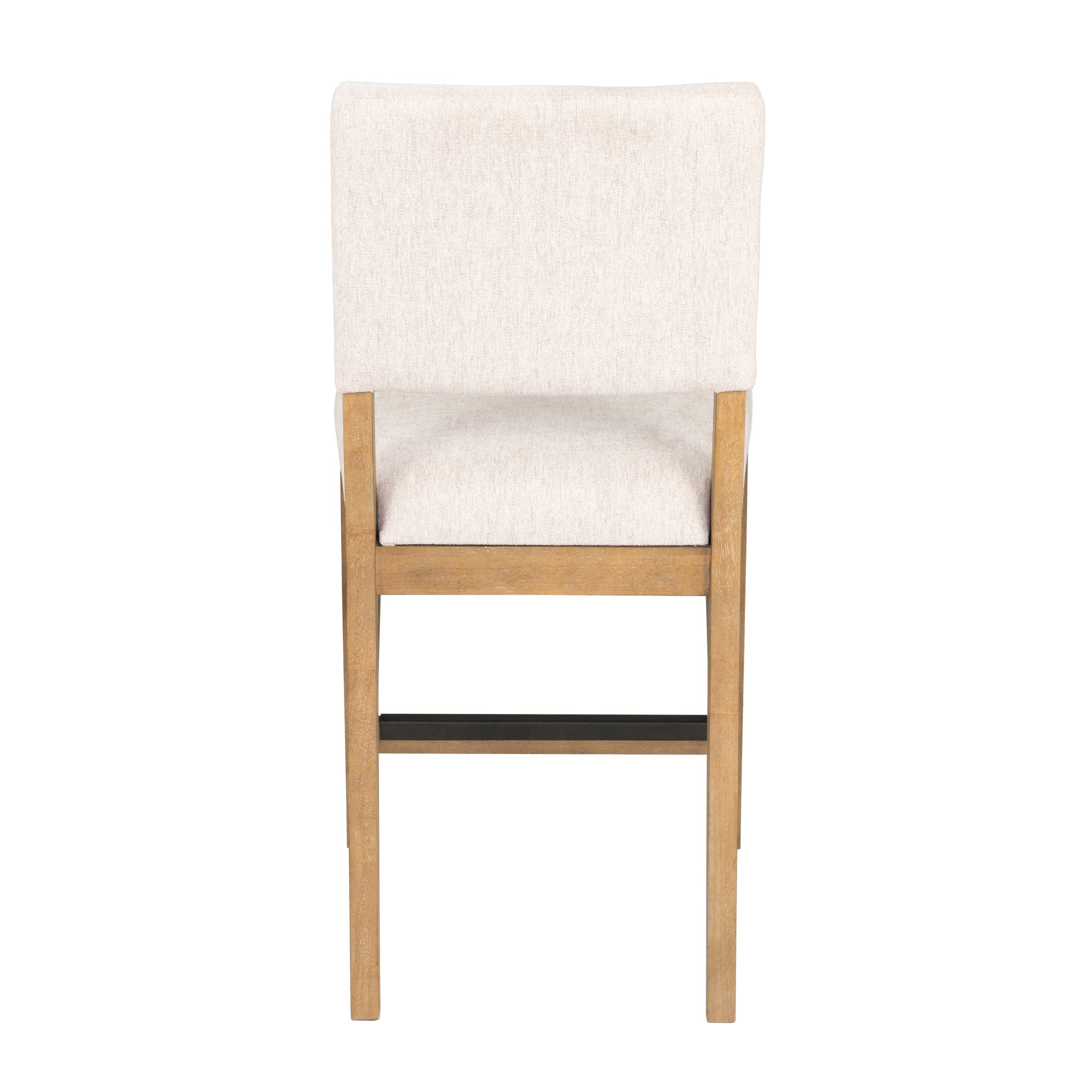 Millwork Off-White Pair of Counter Chairs