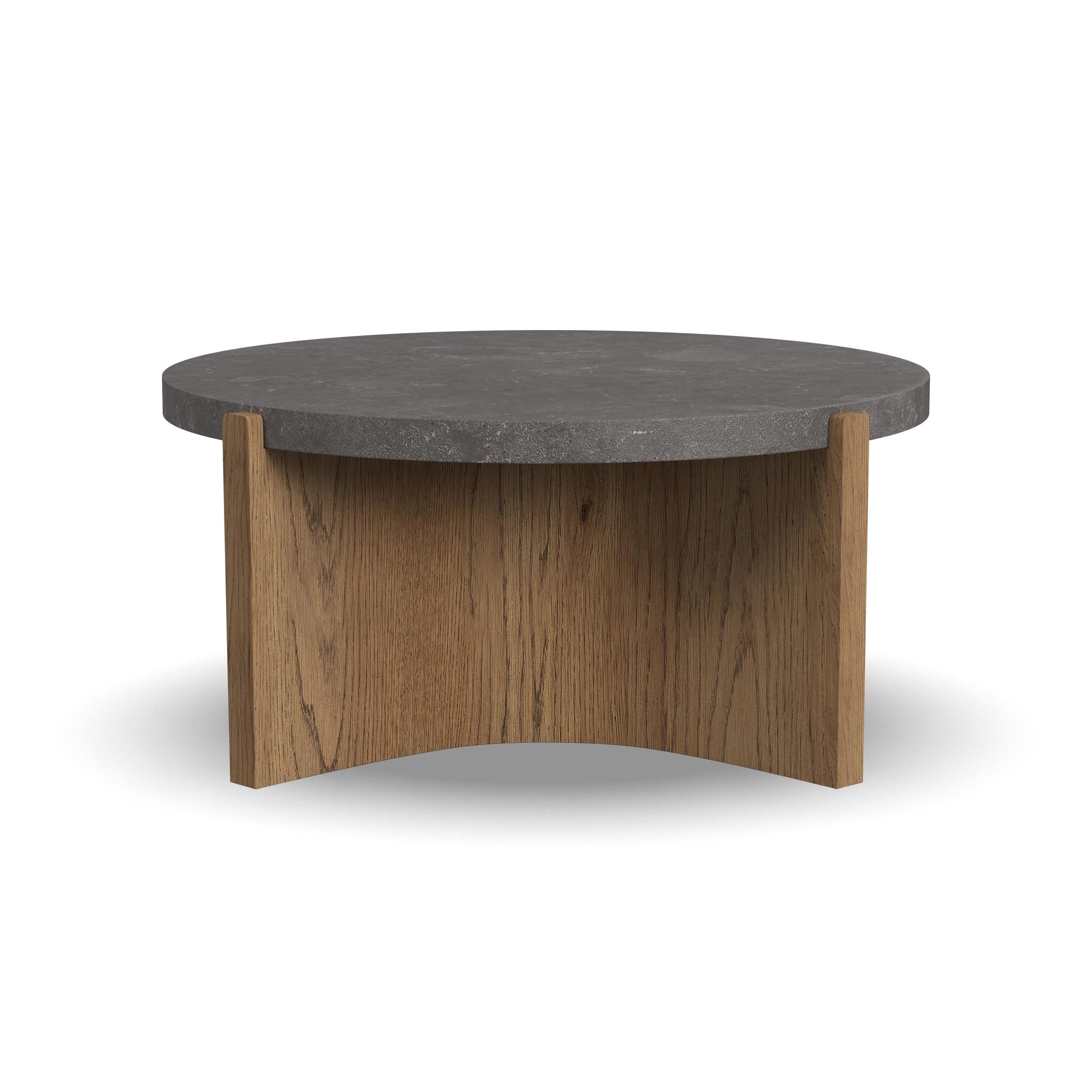 Eclipse Brown Round Coffee table