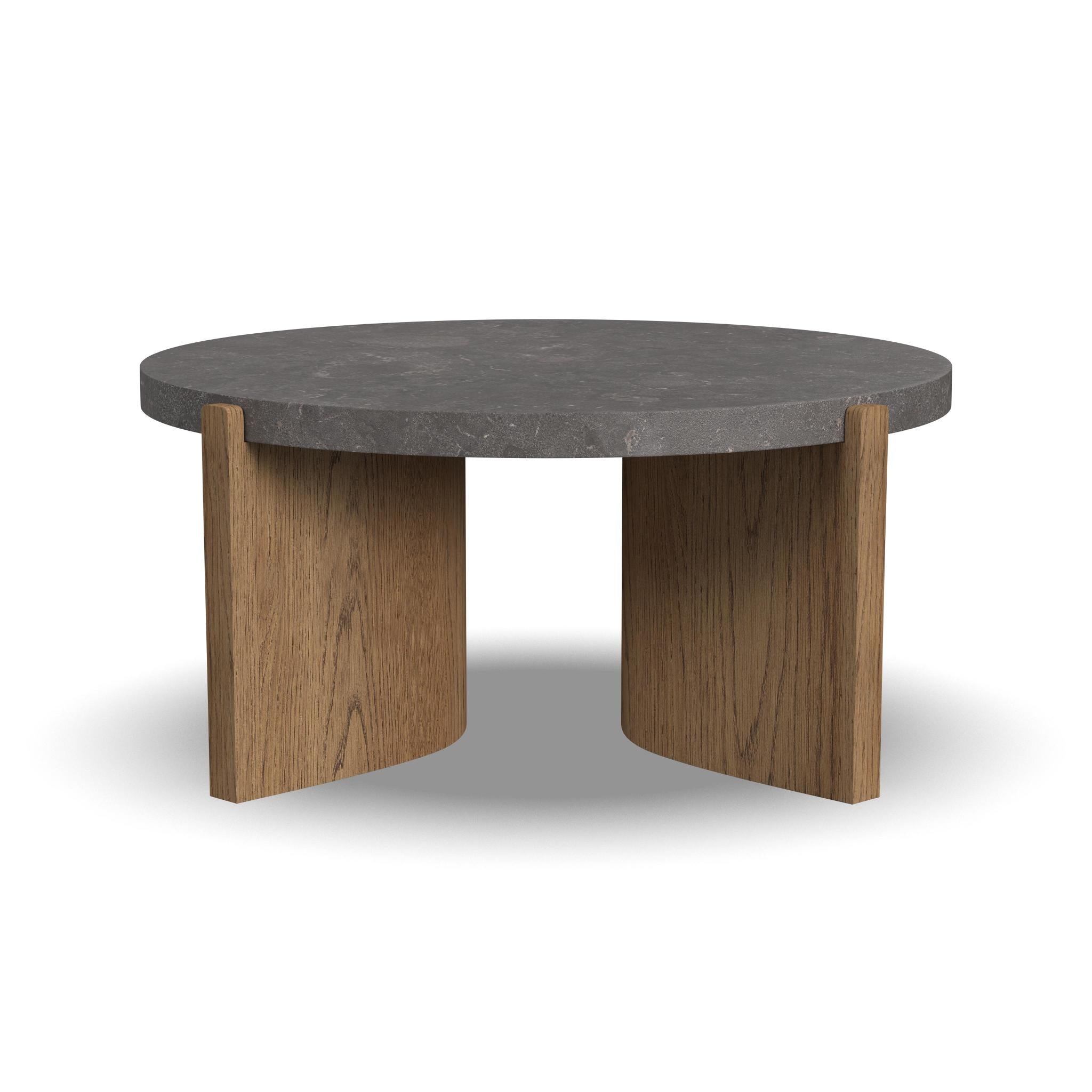 Eclipse Brown Round Coffee table