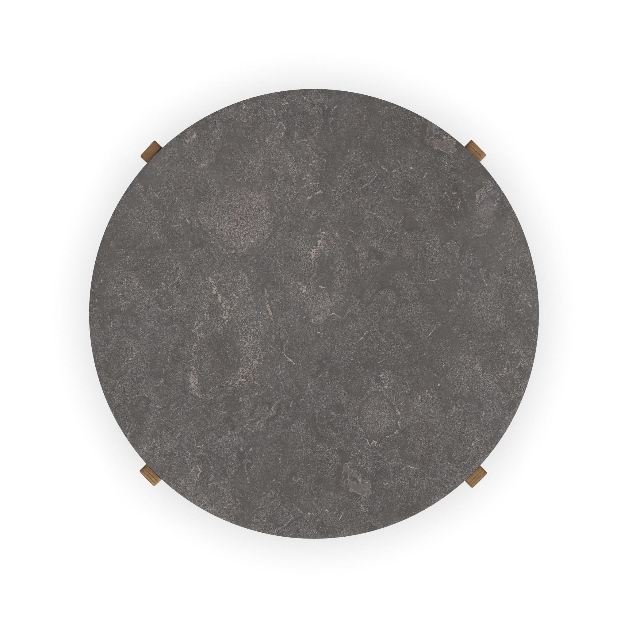 Eclipse Brown Round Coffee table