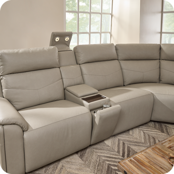 Power Ranger Couch Ranger Oakridge Leather Power Reclining Sofa with Console, Power ...