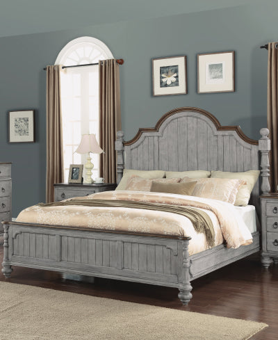 Farmhouse Sleigh Bed - Thumbnail 5